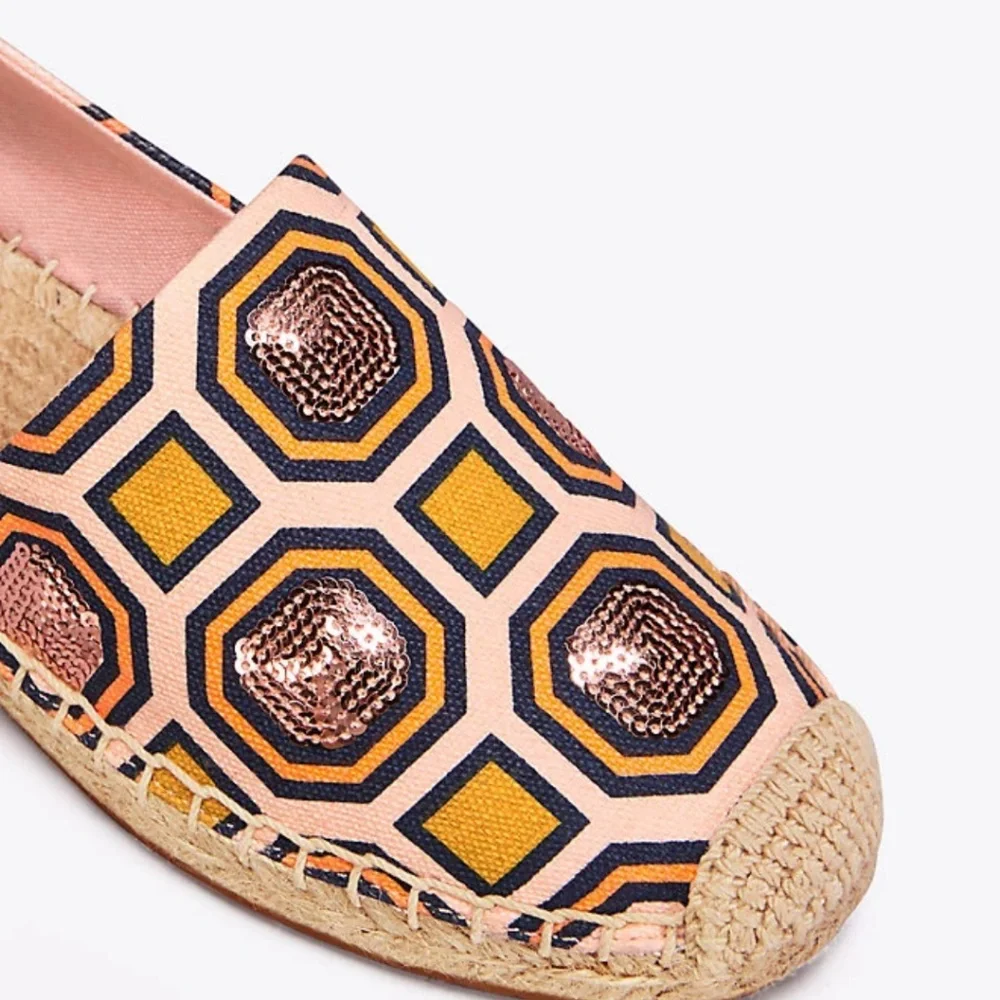 Tory Burch Espadrilles Size 8 NWT